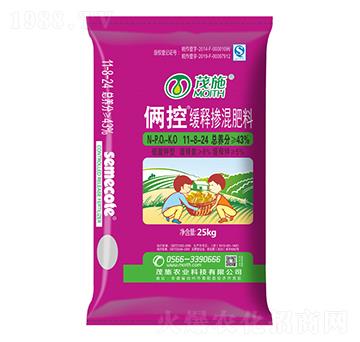 硫酸鉀型控釋摻混肥料11-8-24-倆控-茂施肥料