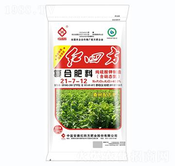 桑樹專用純硫酸鉀復合肥料21-7-12-紅四方