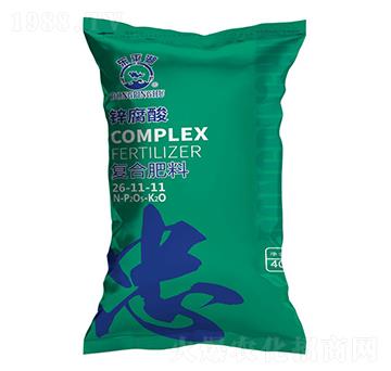 鋅腐酸復(fù)合肥料26-11-11-東平湖-潤銀生物