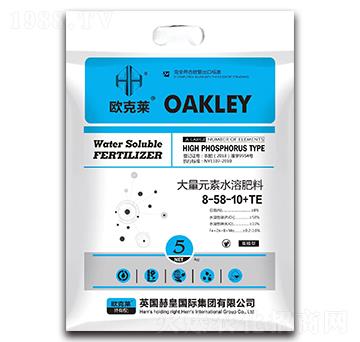 大量元素水溶肥料8-58-10+TE-歐克萊-森正達生物