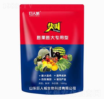 膨果膨大專用型沖施肥料-尖叫-巨人城生物