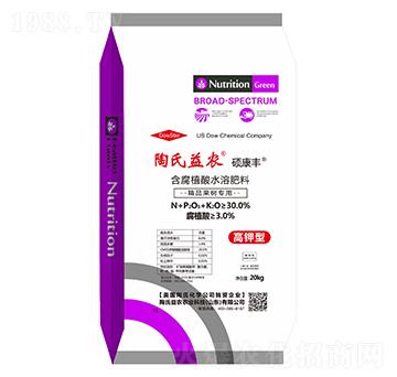 高鉀型含腐植酸水溶肥料-碩康豐-陶氏益農(nóng)