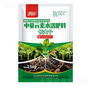 中量元素水溶肥料-長大個(gè)-果利夫