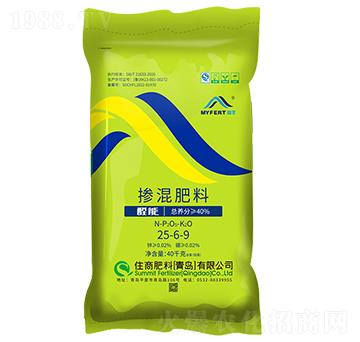 夢(mèng)豐控釋摻混肥25-6-9-住商肥料