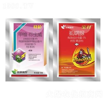 16%甲維·茚蟲(chóng)威SC+5%虱螨脲SC-快槍寶打組合-美邦化工